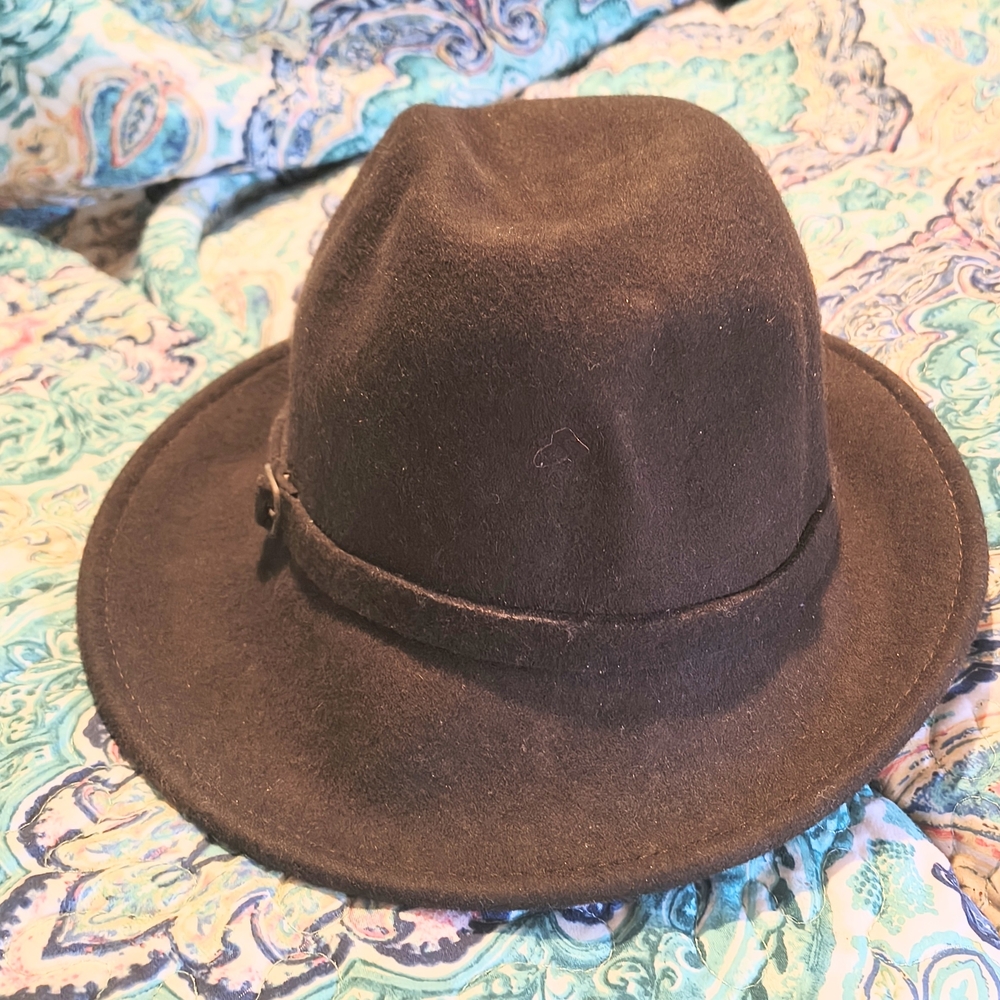 Classic Brown Fedora Hat